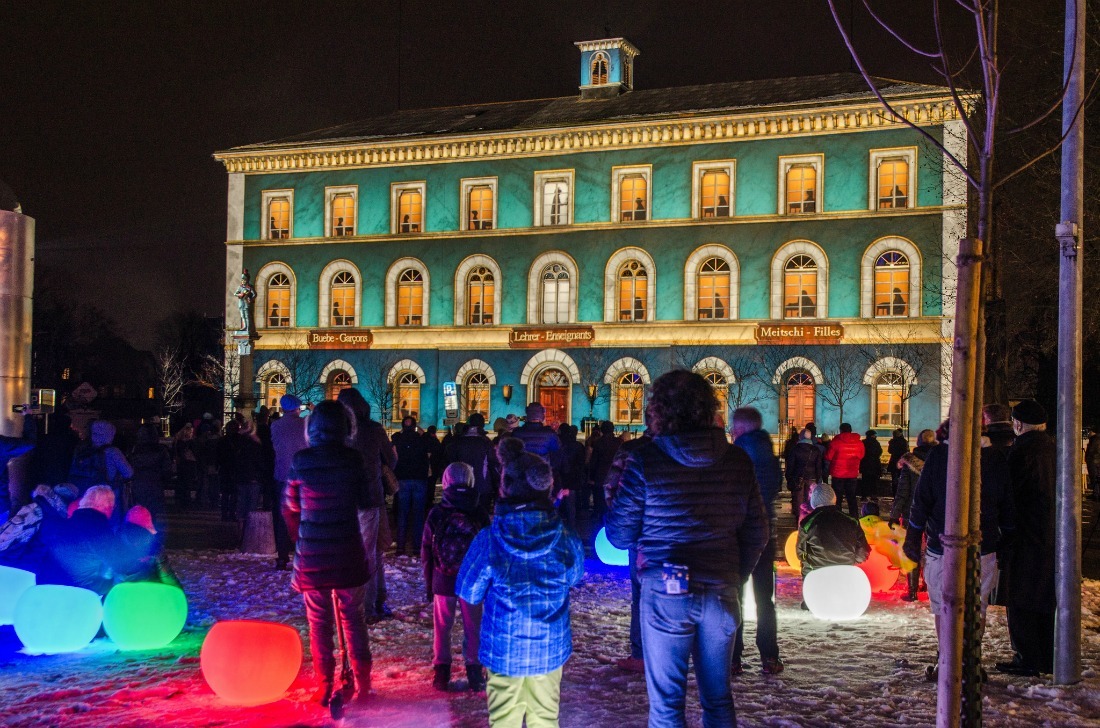 Firmen-Weihnachtsessen-Spektakel Murten Licht-Festival Firmen-Weihnachtsessen